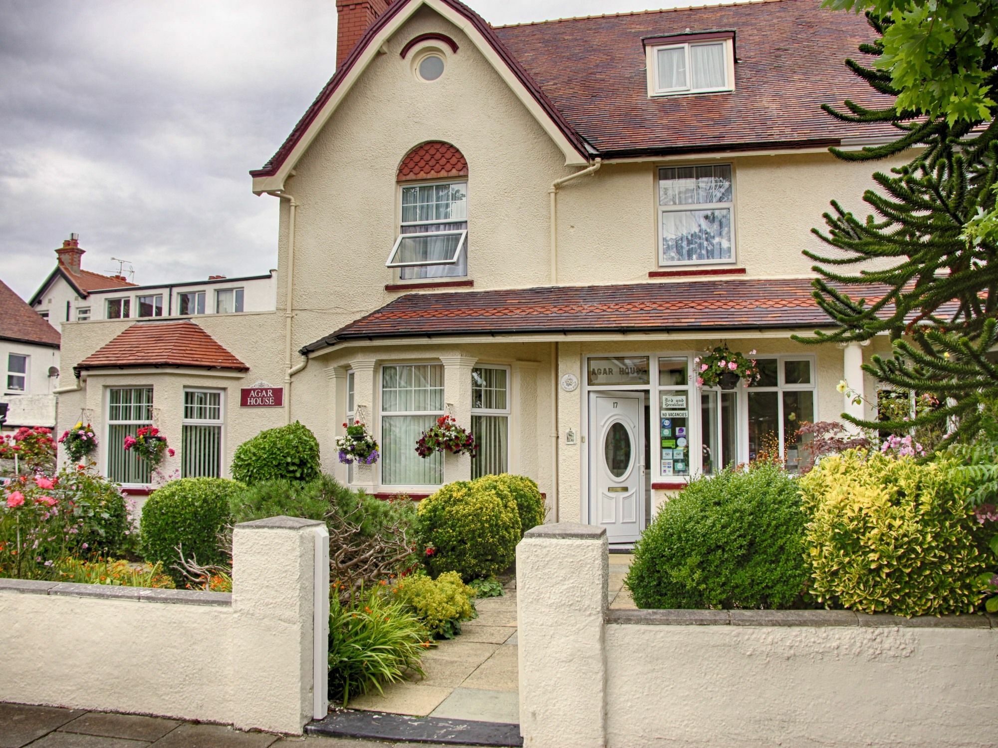Agar House Bed and Breakfast Llandudno Eksteriør billede
